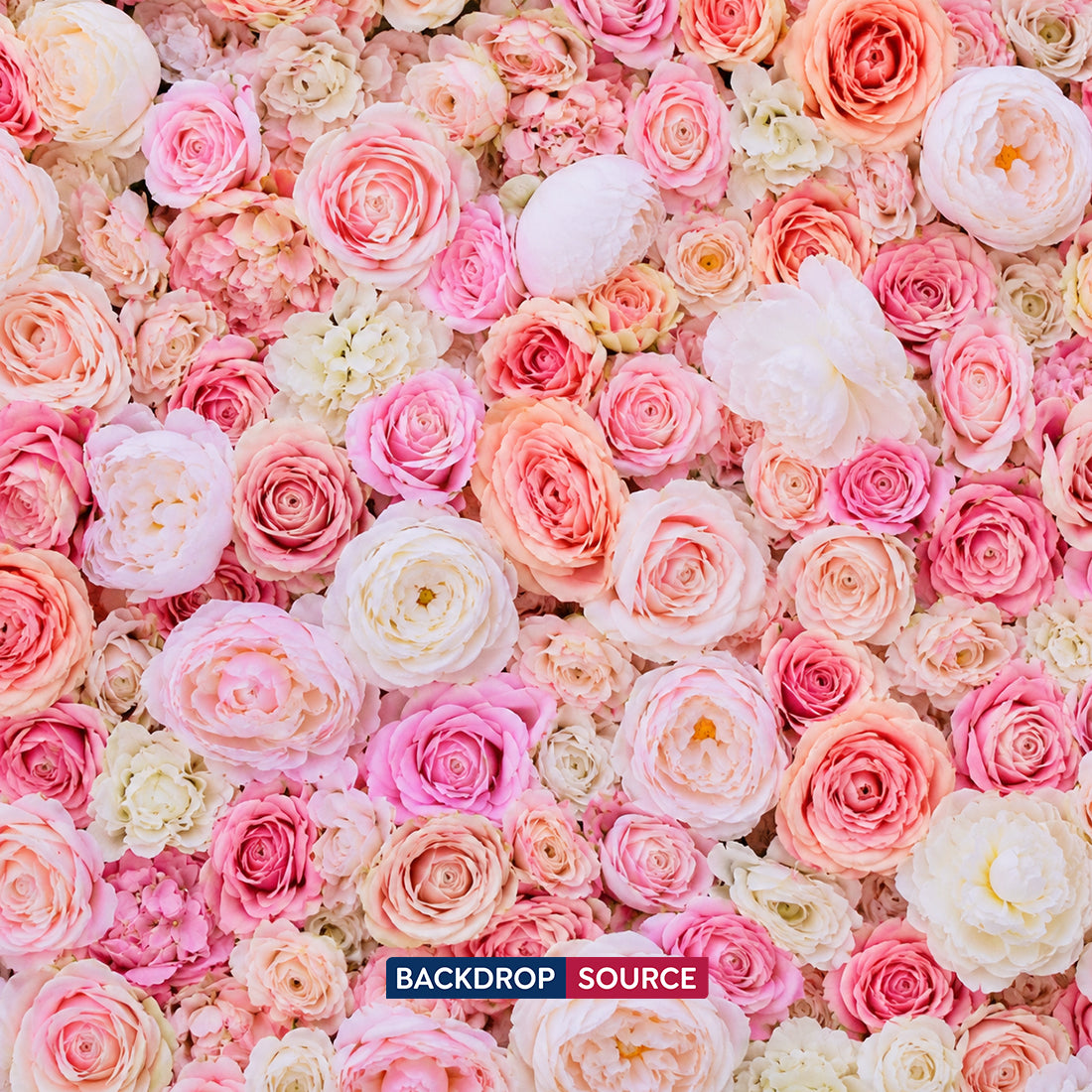 Artificial Floral Event Wall Backdrop – Style 54