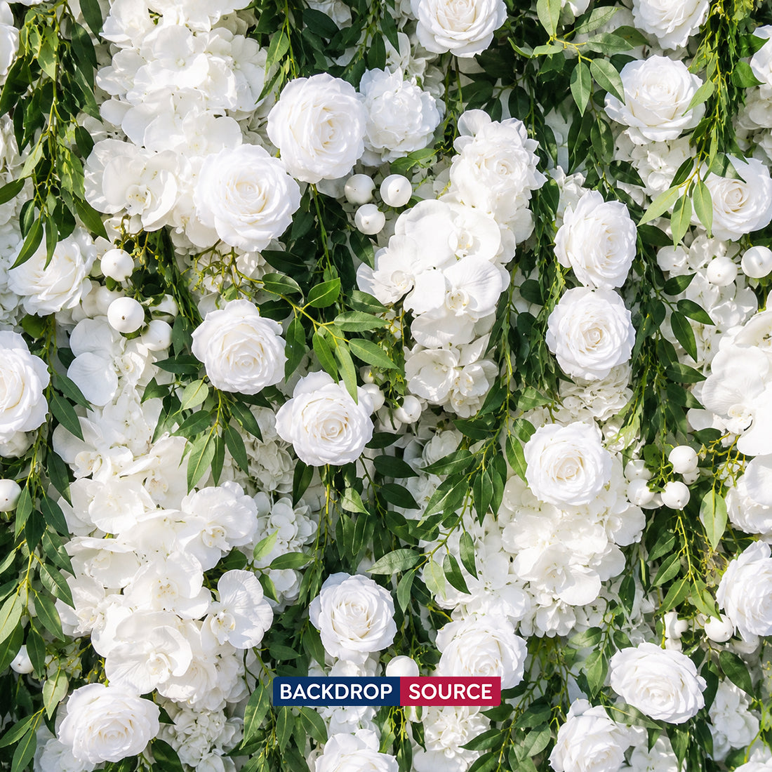 Artificial Floral Event Wall Backdrop – Style 56