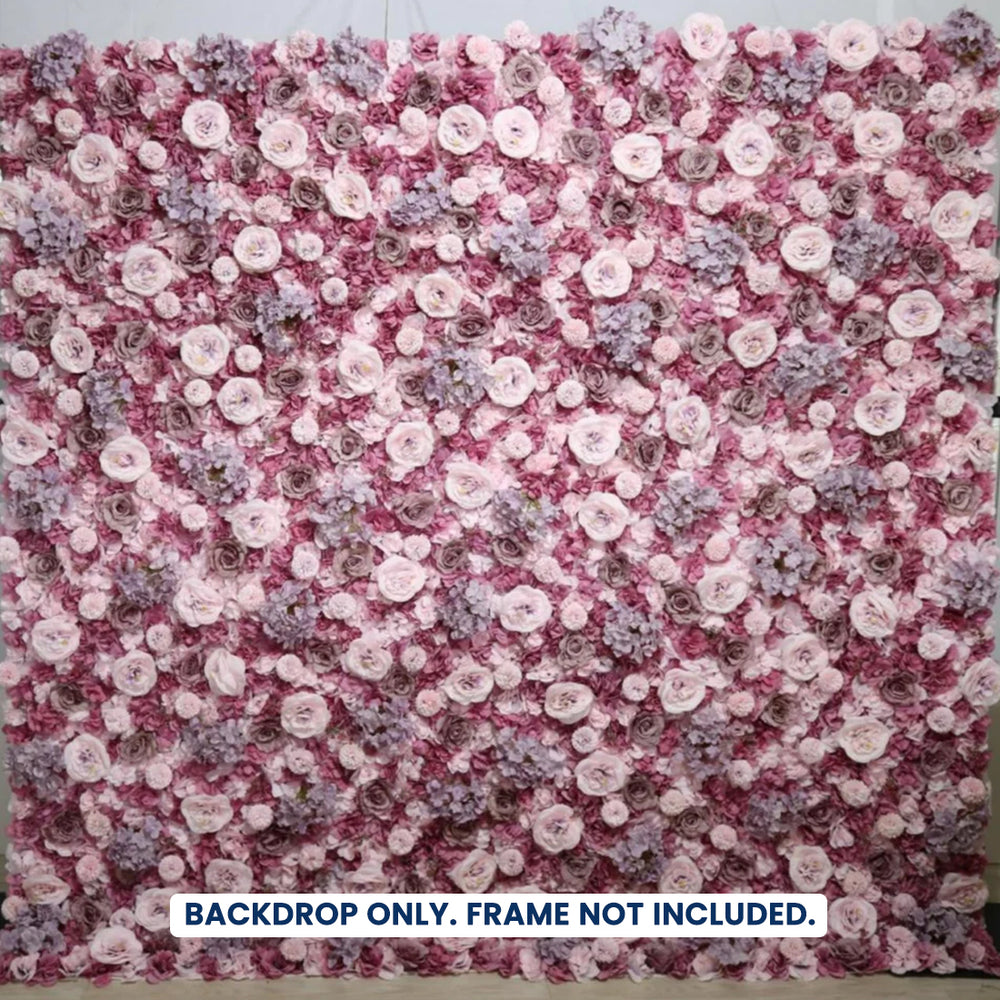 Artificial Floral Event Wall Backdrop – Style 58