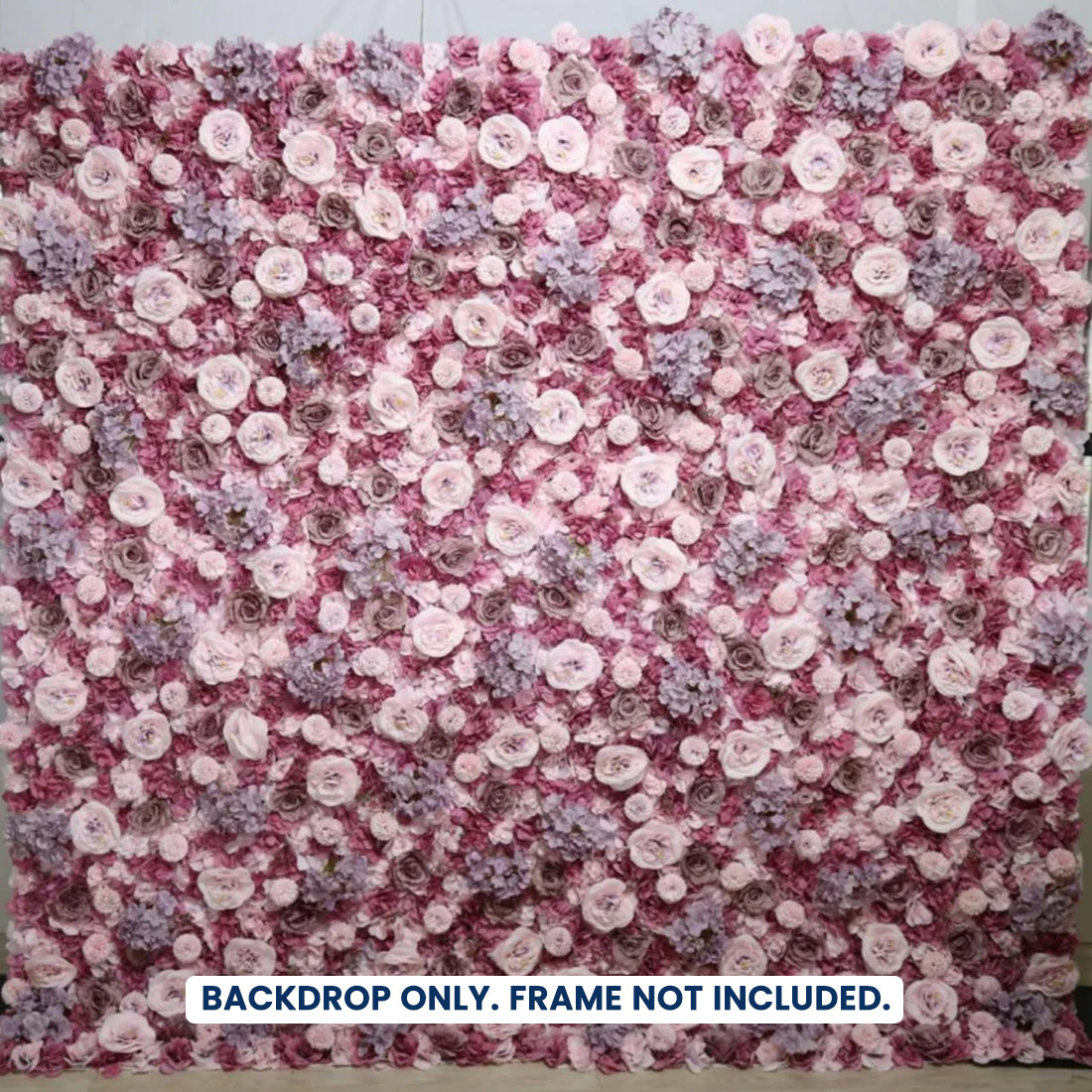 Artificial Floral Event Wall Backdrop – Style 58