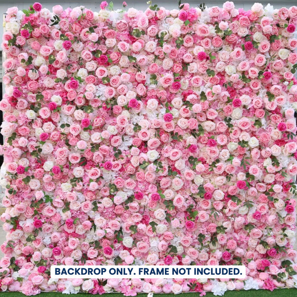 Artificial Floral Event Wall Backdrop – Style 59