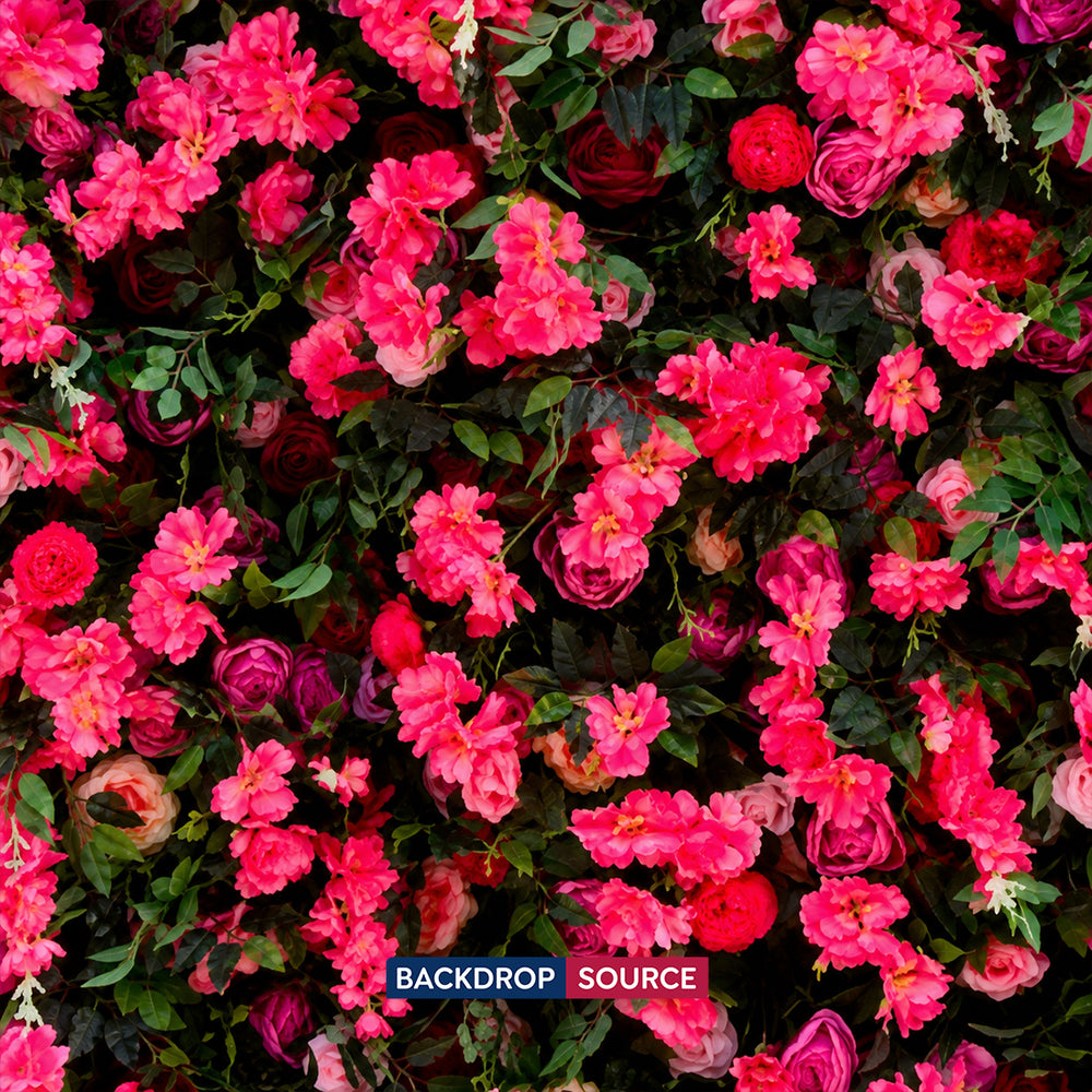Artificial Floral Event Wall Backdrop – Style 65