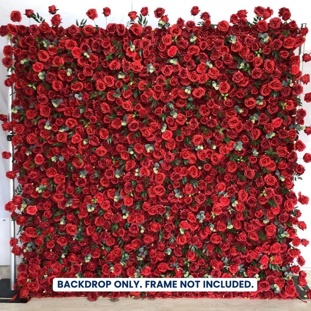 Artificial Floral Event Wall Backdrop – Style 66
