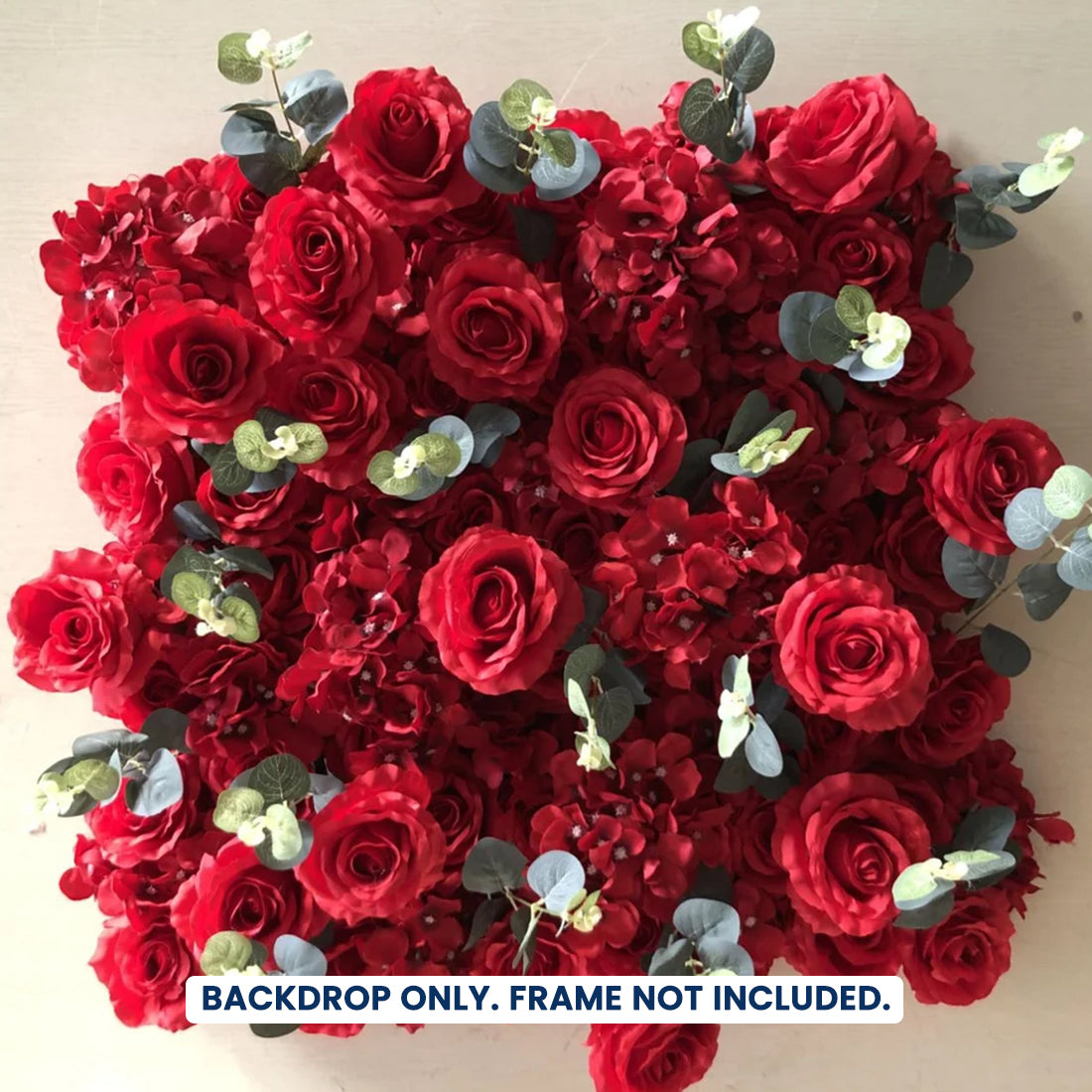 Artificial Floral Event Wall Backdrop – Style 67