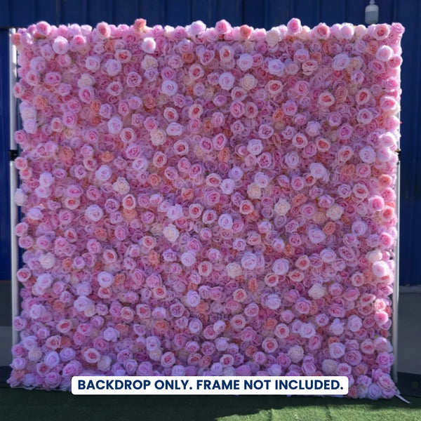 Artificial Floral Event Wall Backdrop – Style 68