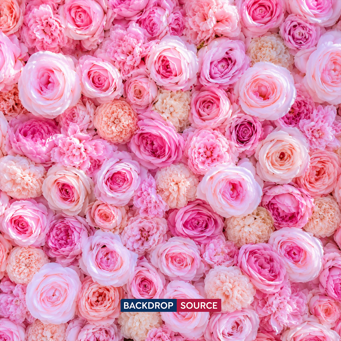 Artificial Floral Event Wall Backdrop – Style 68