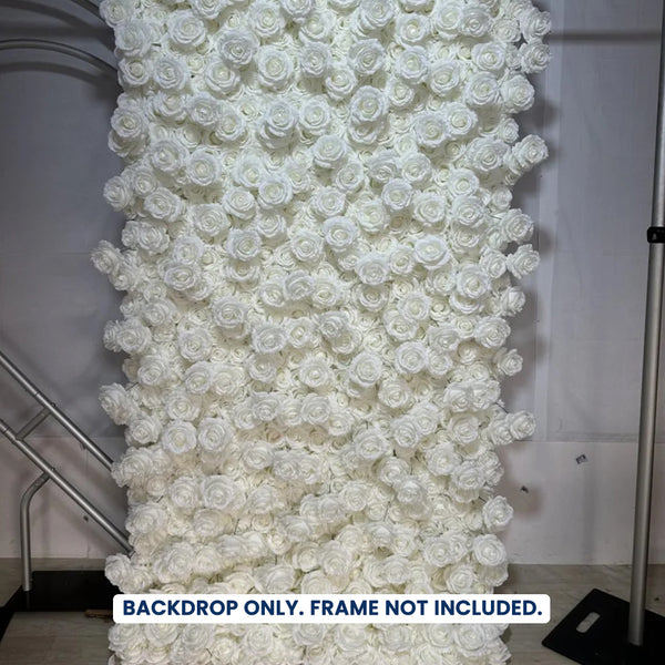 Artificial Floral Event Wall Backdrop – Style 69
