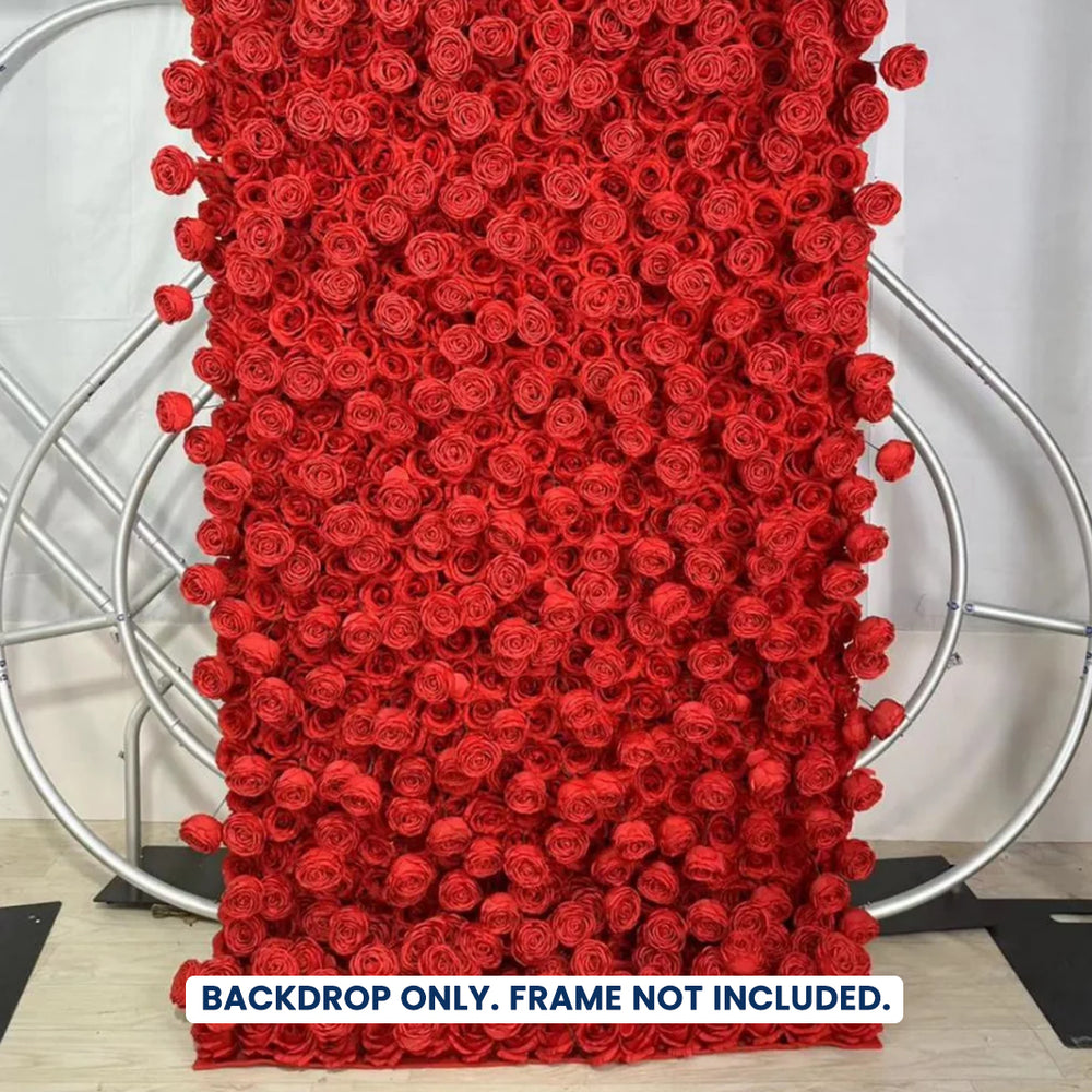 Artificial Floral Event Wall Backdrop – Style 70
