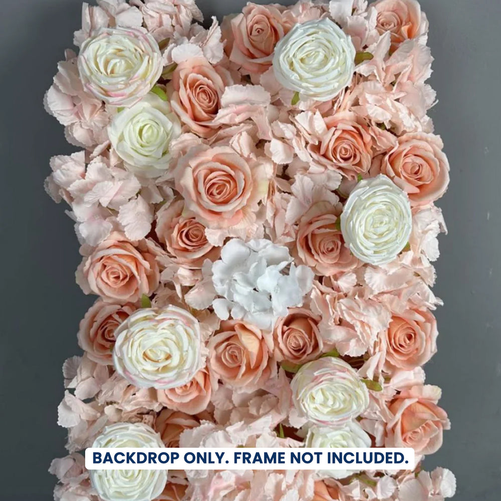 Artificial Floral Event Wall Backdrop – Style 72