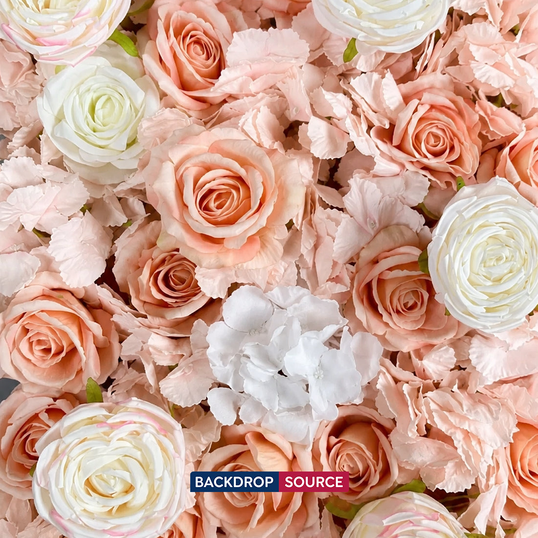 Artificial Floral Event Wall Backdrop – Style 72