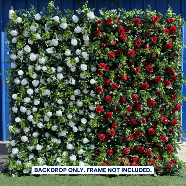 Artificial Floral Event Wall Backdrop – Style 74