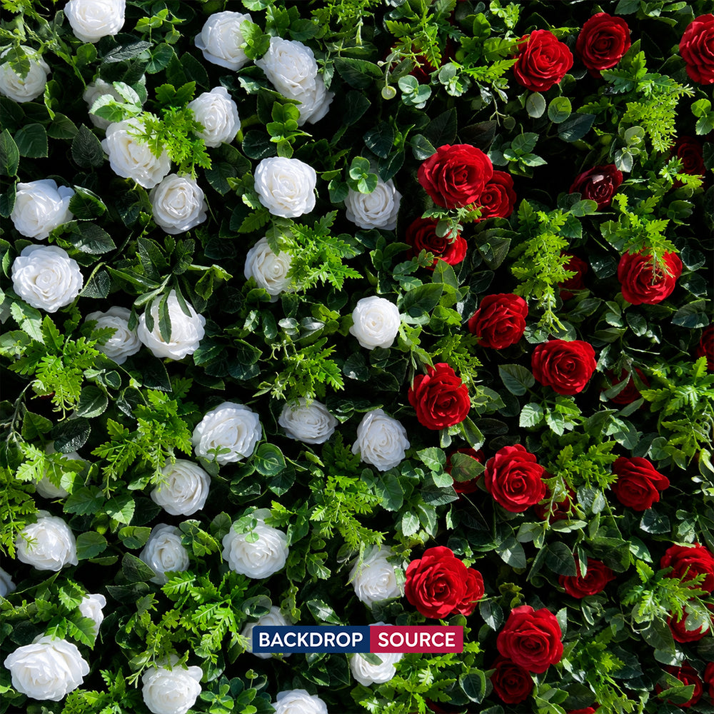 Artificial Floral Event Wall Backdrop – Style 74