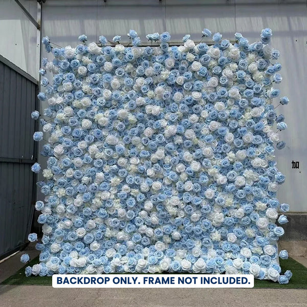Artificial Floral Event Wall Backdrop – Style 77