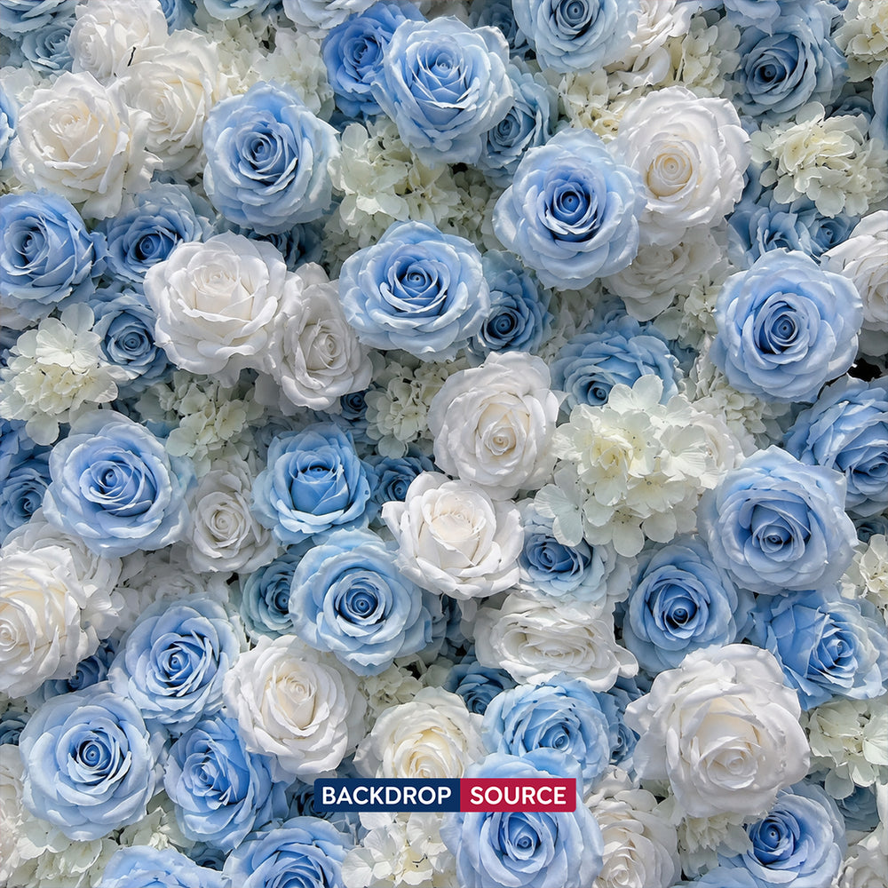 Artificial Floral Event Wall Backdrop – Style 77