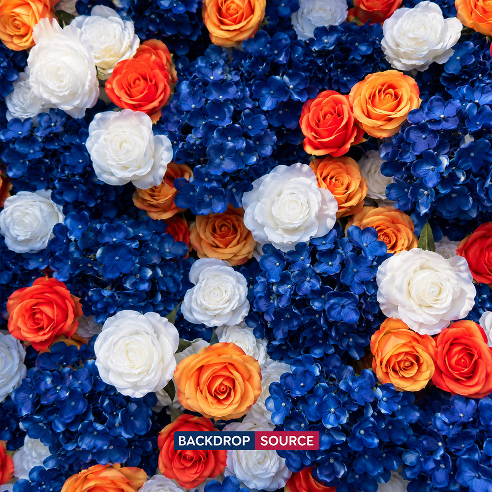Artificial Floral Event Wall Backdrop – Style 78