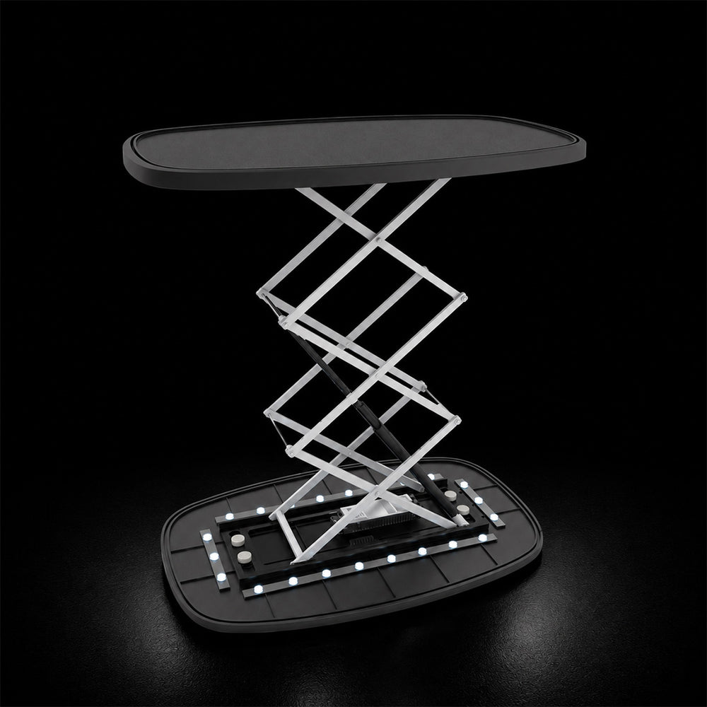 Backlit Fabric Square Pop Up Counter