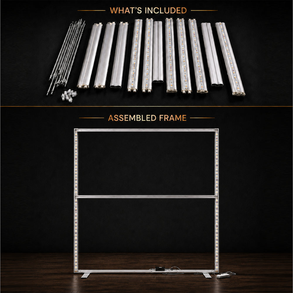 Backlit SEG Fabric Display Frame - 120mm Depth Aluminum Profile