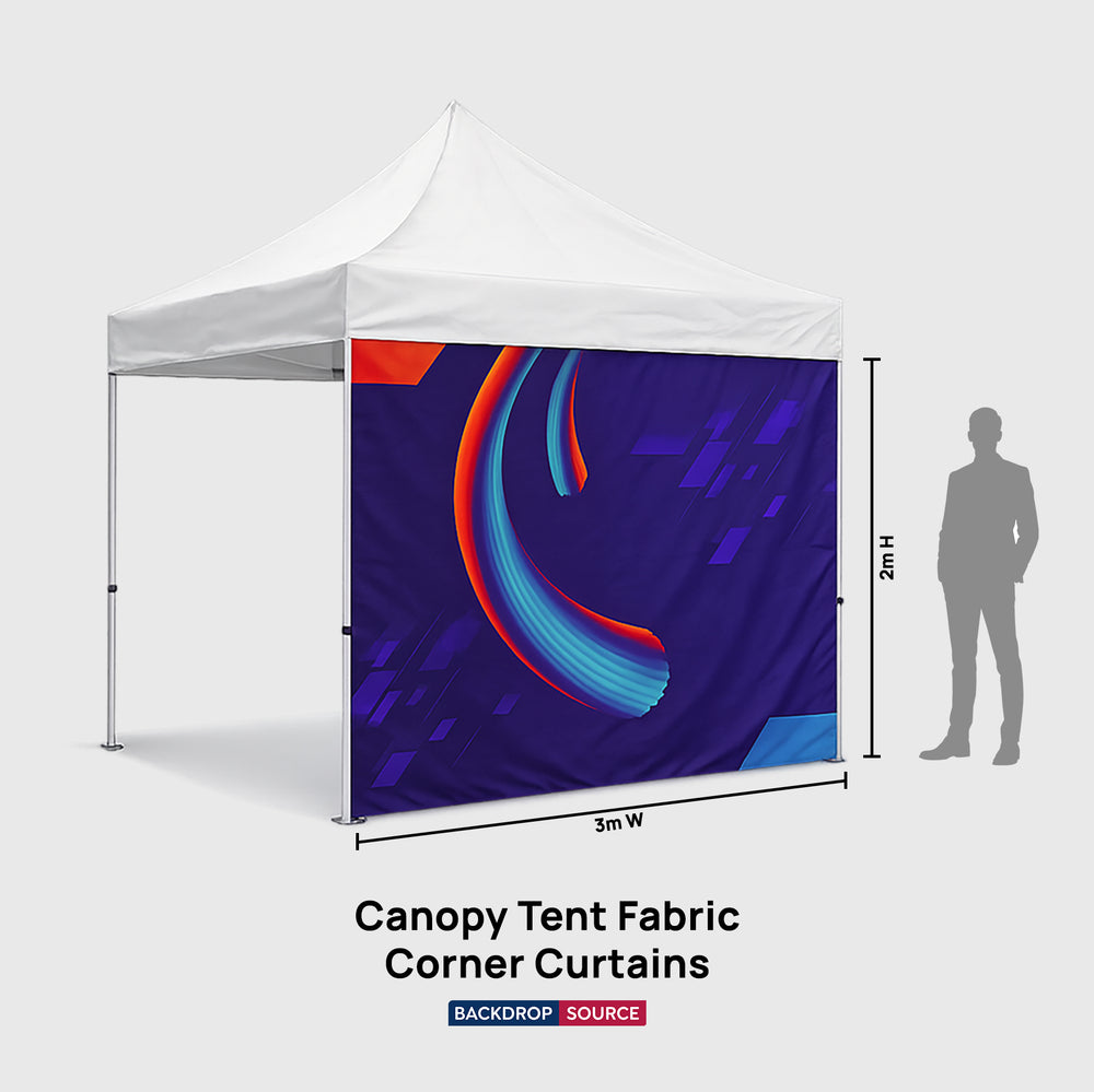Canopy Tent Fabric Corner Curtains
