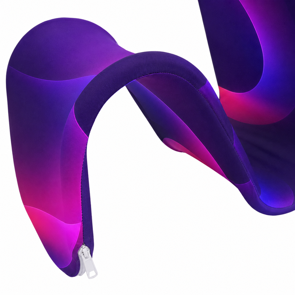 Modern S-Shaped Brochure Stand