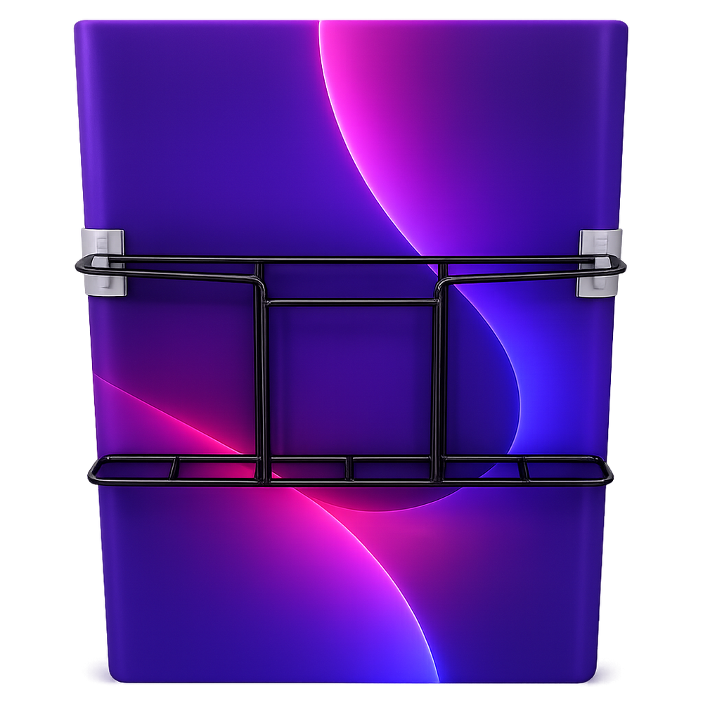 Modern S-Shaped Brochure Stand