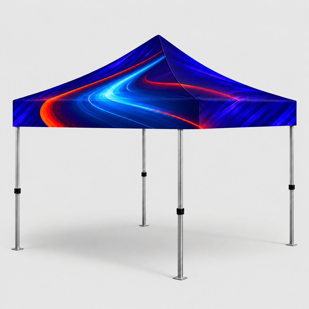 Lighted Canopy Tent – 3m x 3m (LED Frame)