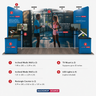 Portable Exhibit Display 6m x 3m - Model 2
