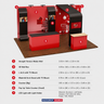 Portable Exhibit Display 6m x 3m - Model 20