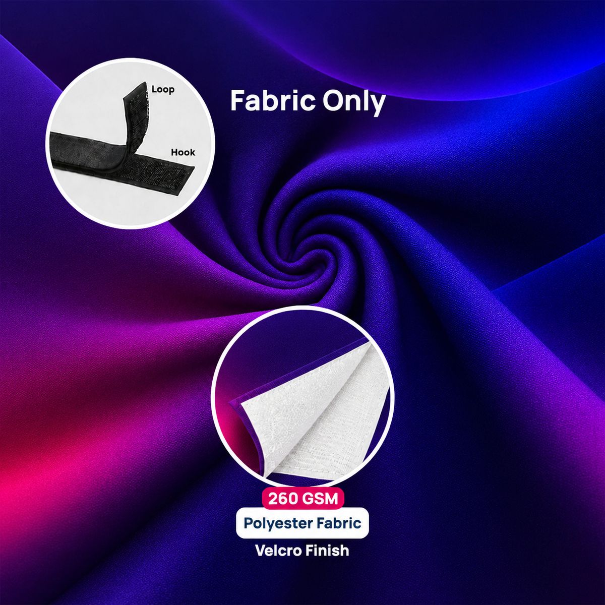 Table Pop Up Fabric Display Counter – Exhibition Table for Booths
