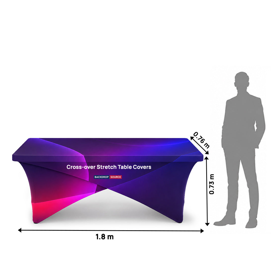 Cross-over Stretch Table Covers