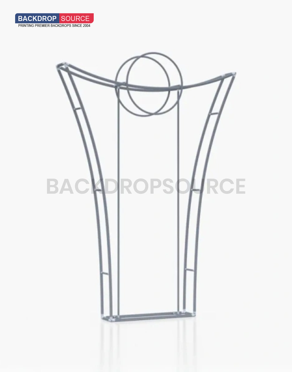 Crown Shaped Advertising Stand