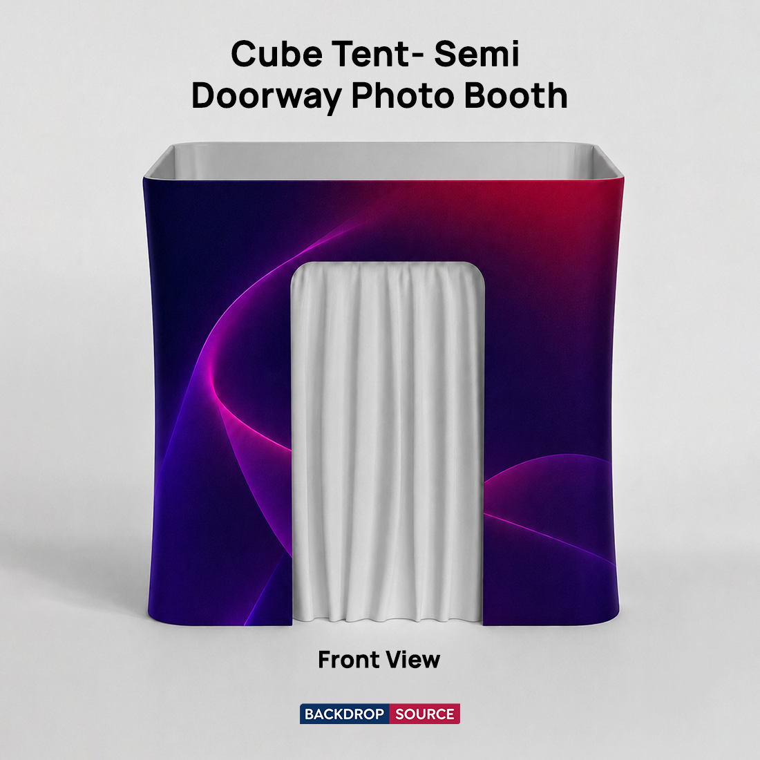 Cube Tent- Semi Doorway Photo Booth
