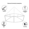 Curved Triangle Hanging Banner
