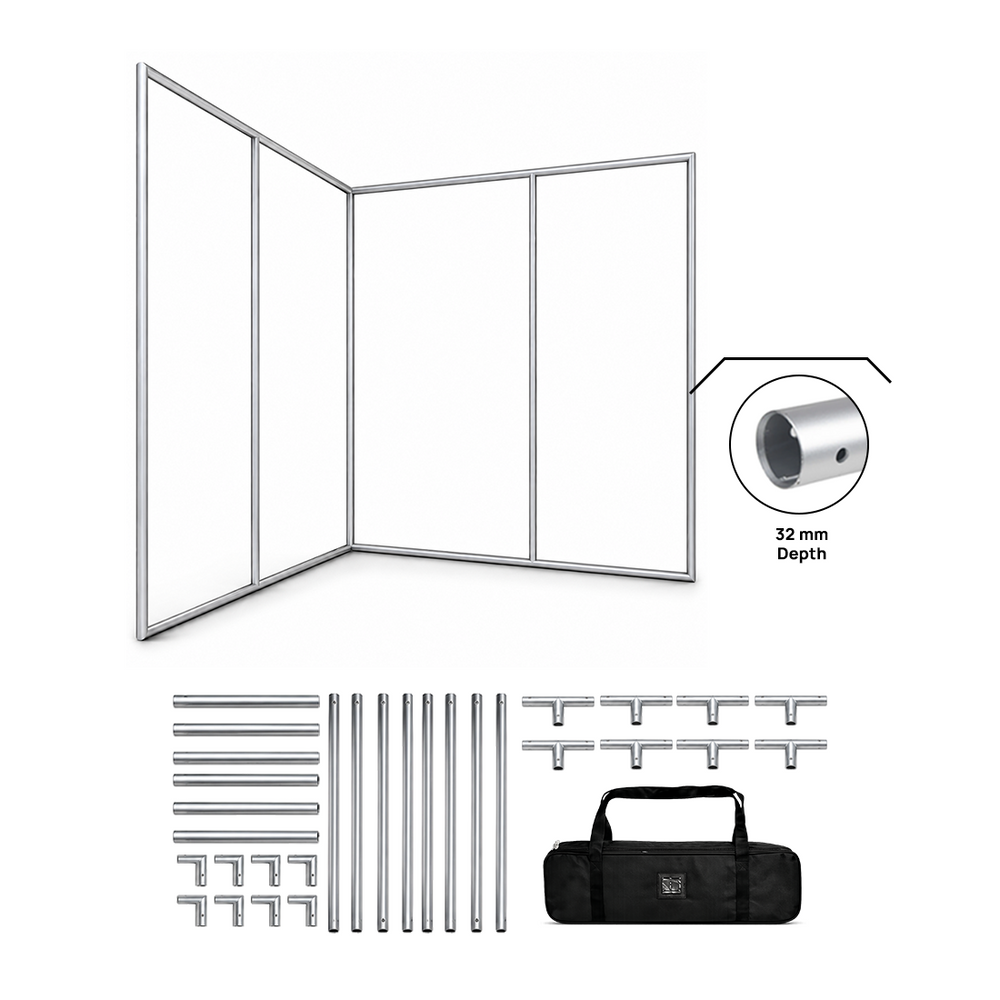 Custom Printed 2 Sided Photo booth Enclosure