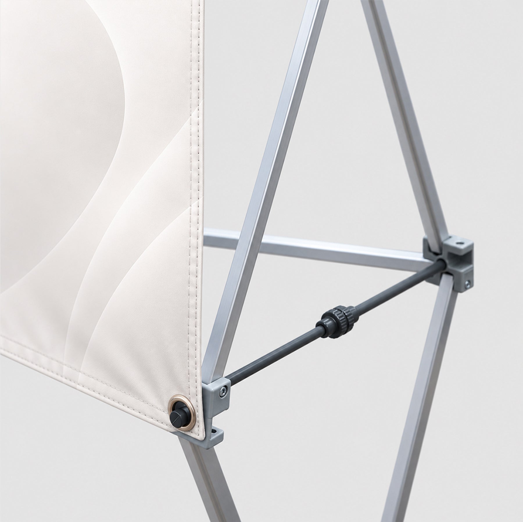 Double X Fabric GeoMetrix Pop Up Grid Display
