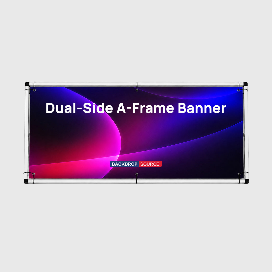 Dual-Sided A-Frame Banner