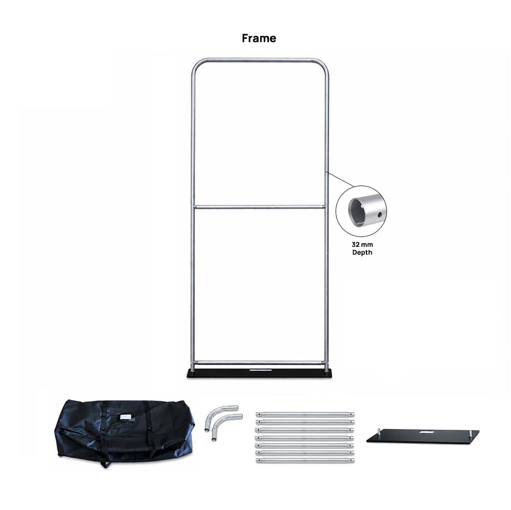 EZ Fabric Banner Stands for Trade Show Displays