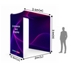 Entrance Arc Display Media Wall for Exhibition Booth