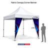 Fabric Canopy Corner Banner