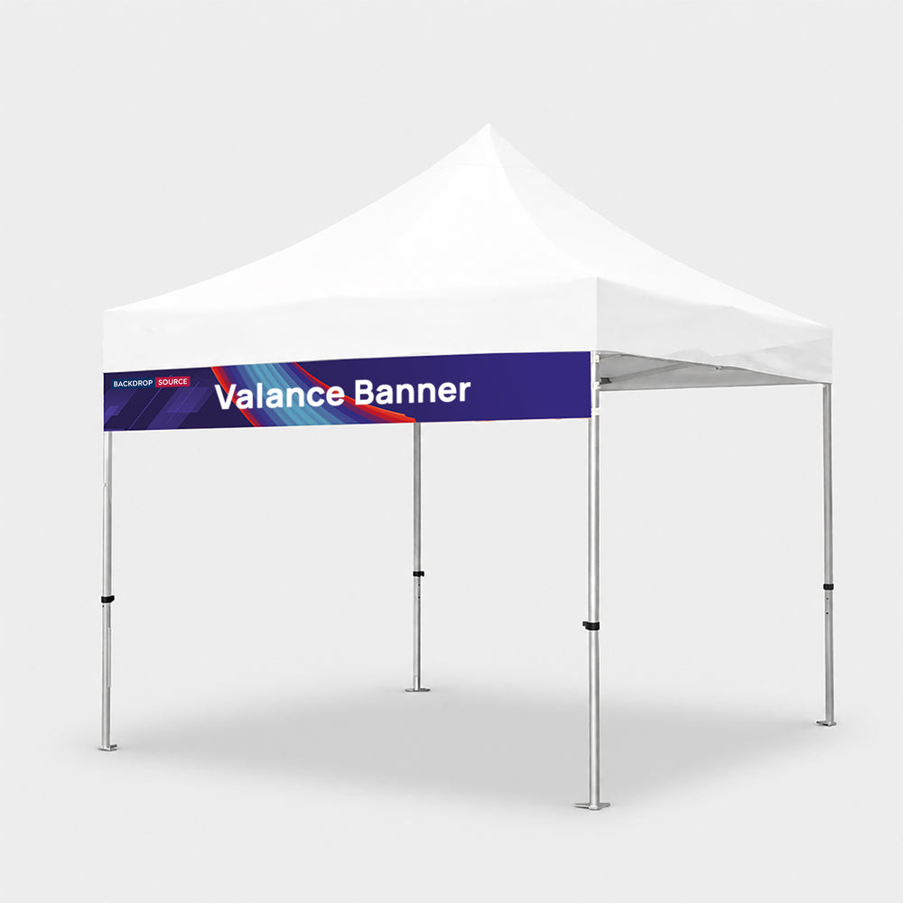 Fabric Canopy Tent Valance Banner Regular price