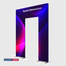 Fabric Square Welcome Arch Stand