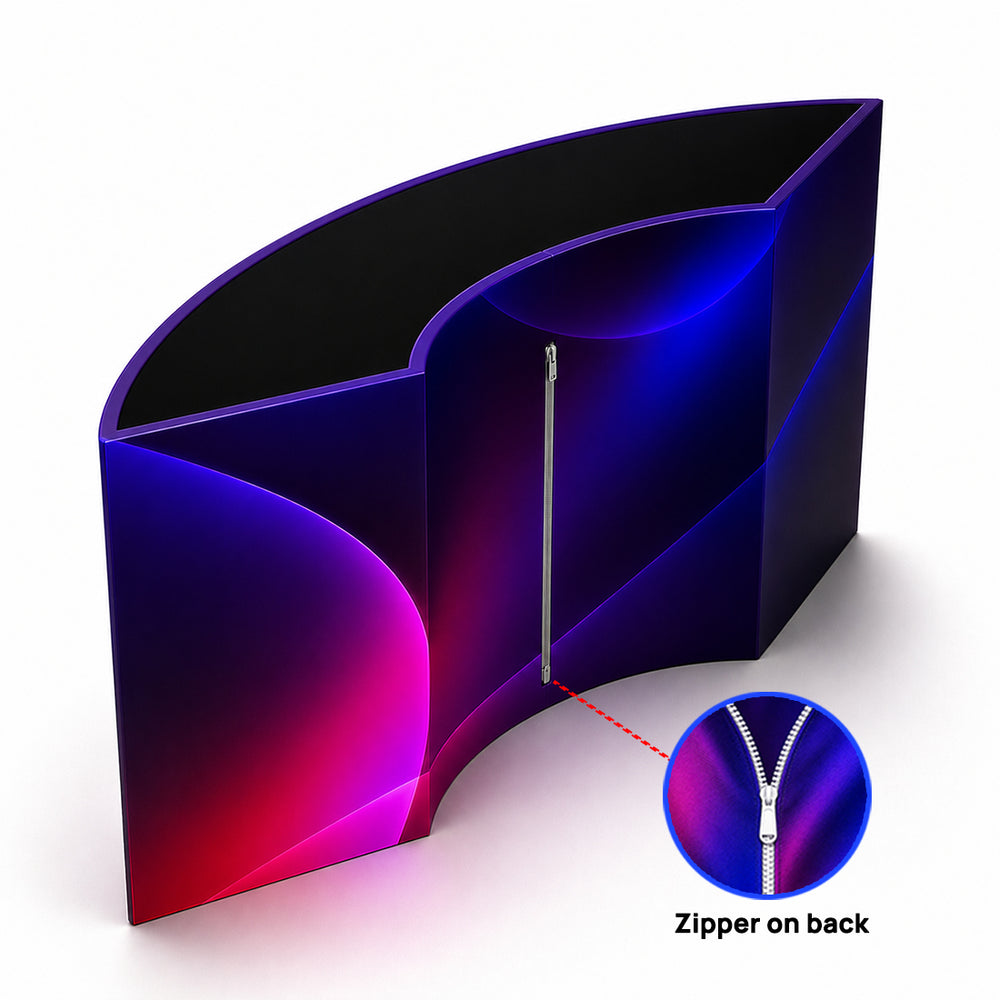 Fabric Trade Show Reception Desk – 1.5m Wide