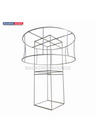 Fabric Tower Column Stand with Circle