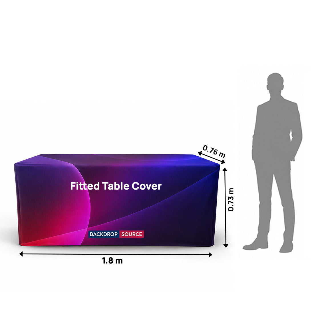 Fitted Table Covers – Custom Printed for Standard Tables
