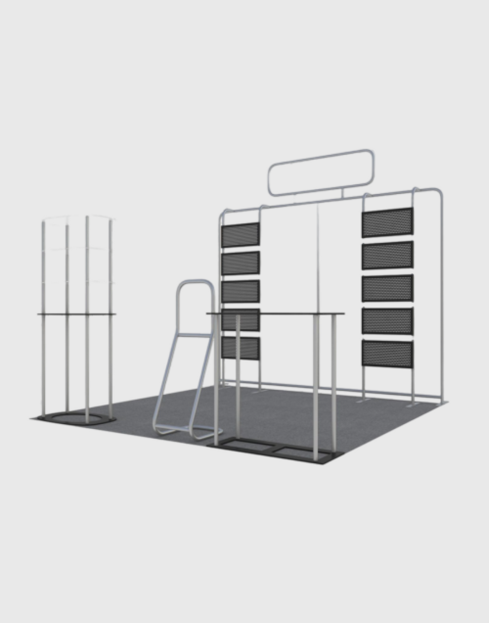 Portable Exhibit Display 3m x 3m - Model 20