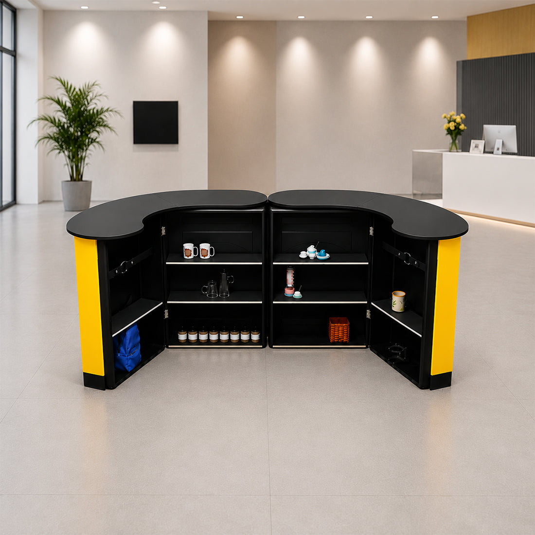 Griffin Fabric Modular Reception Stand