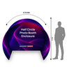 Half Circle Photo booth Enclosure