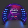 Half Circle Photo booth Enclosure