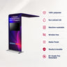 L-Shaped Arch Tube Fabric Display