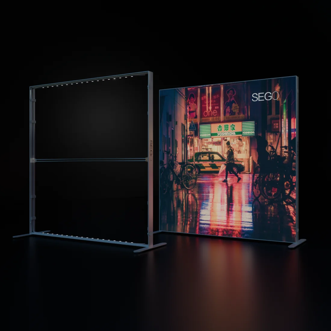SEGO Backlit Lightbox Display