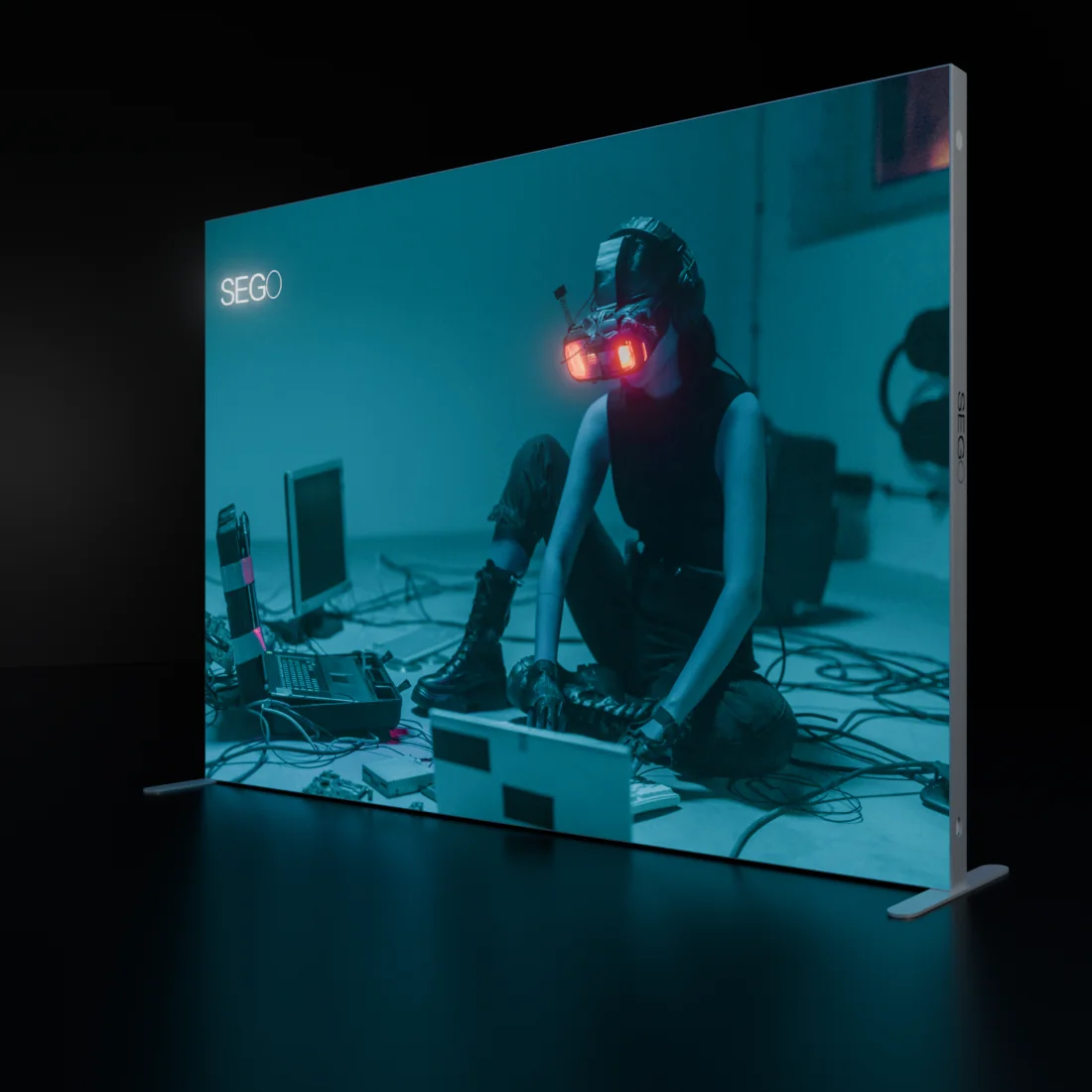 1m Backlit SEGO Lightbox Display Frame